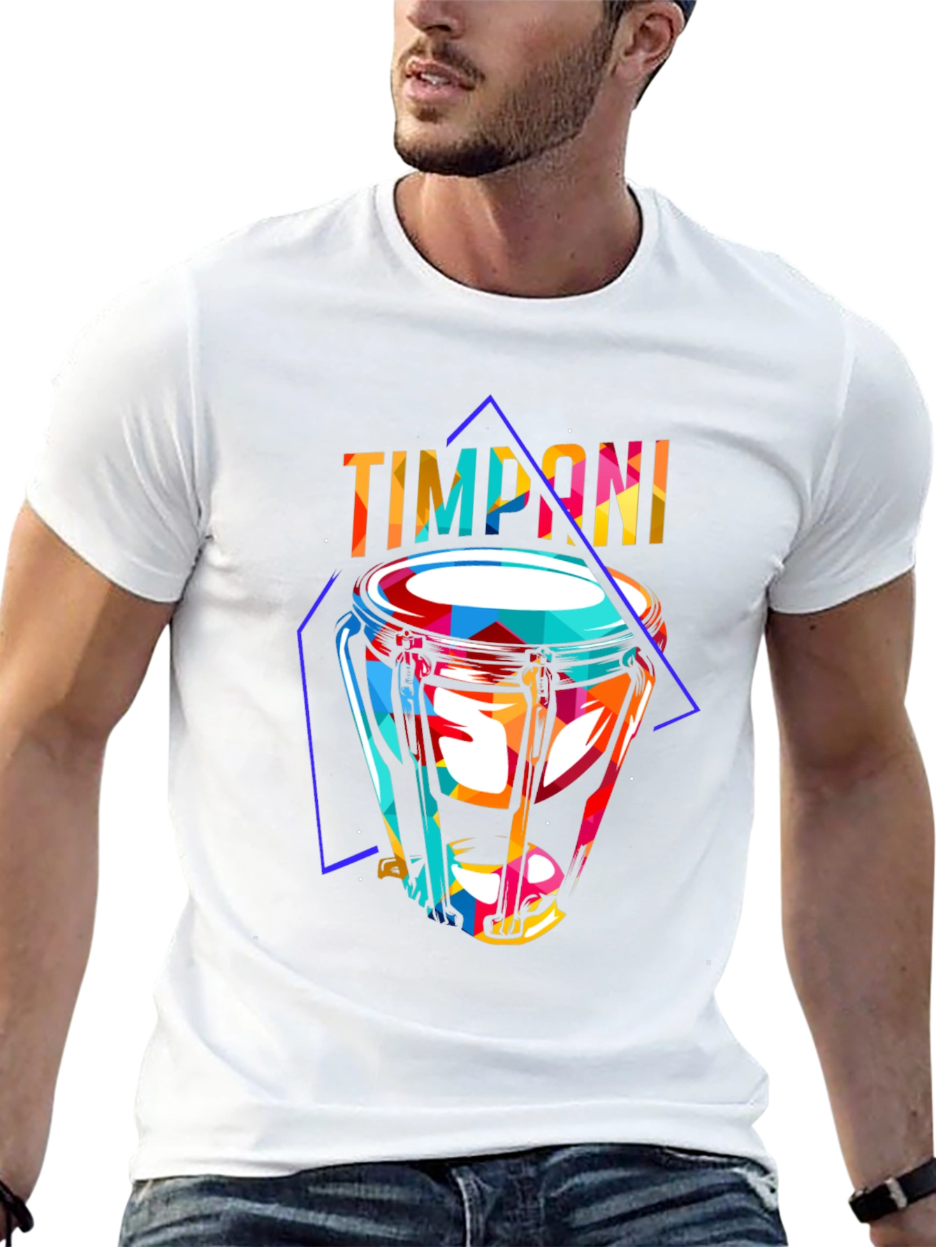 Timpani Drum Graphic T-Shirt - Music Lover Tee
