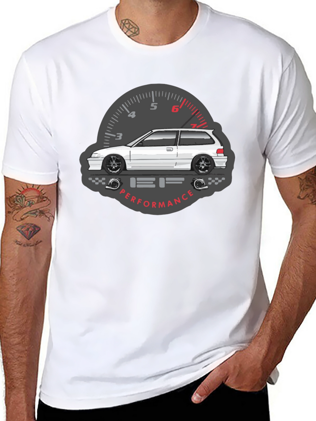JDM Car Graphic Tee - Performance Driven Style