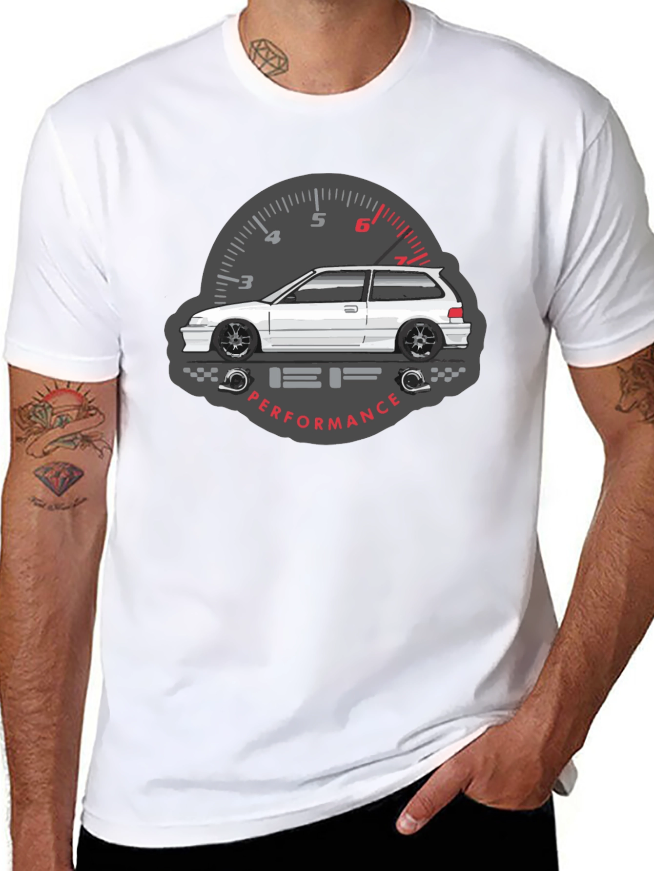 JDM Car Graphic Tee - Performance Driven Style