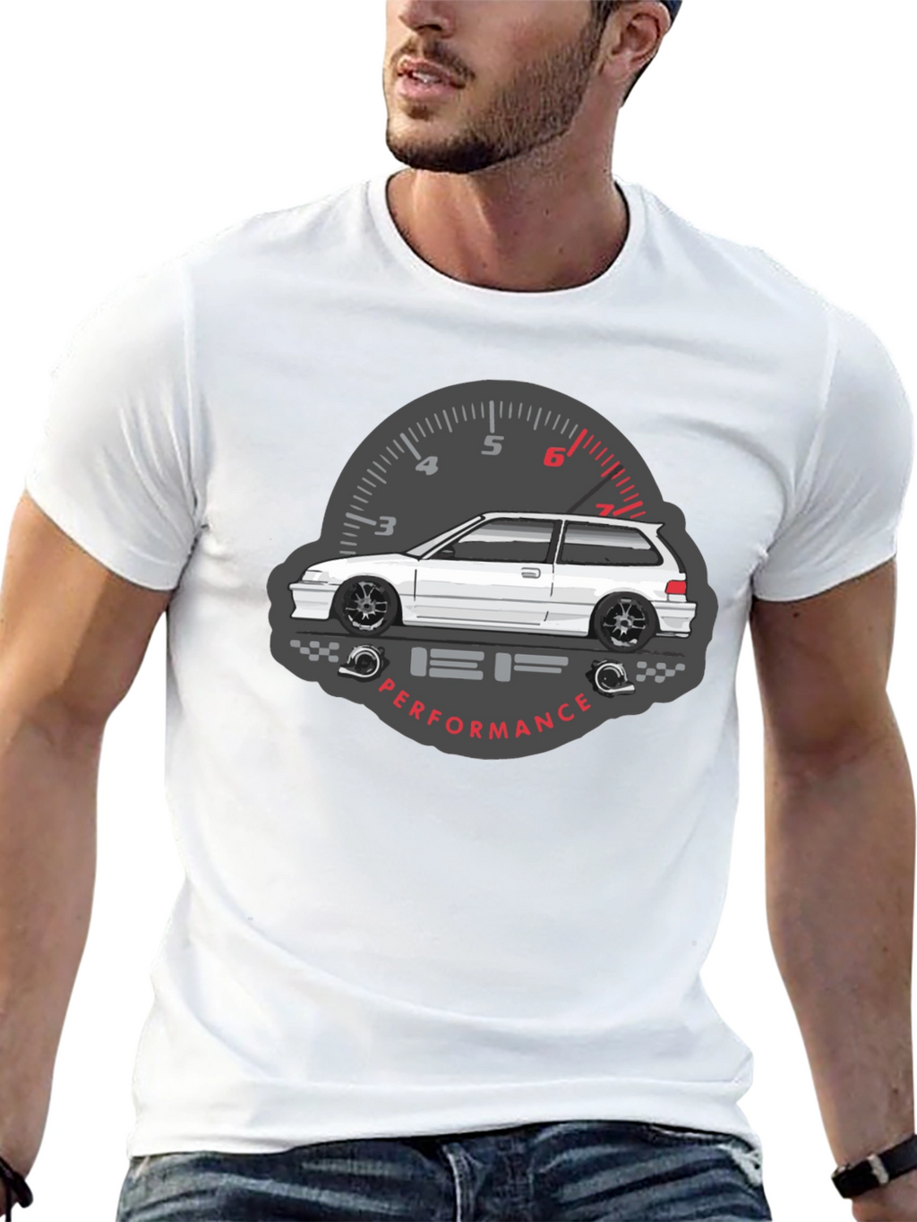JDM Car Graphic Tee - Performance Driven Style
