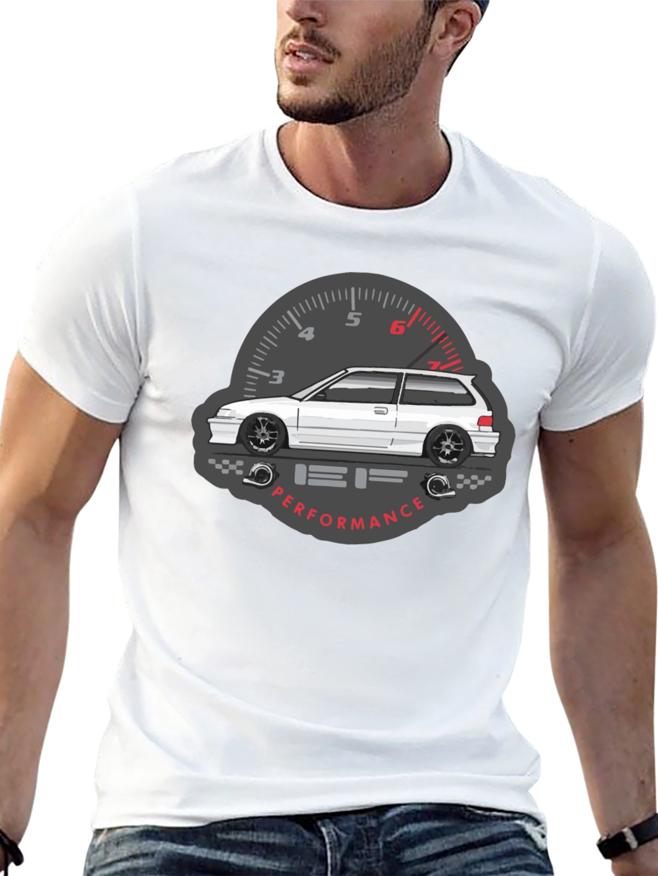 JDM Car Graphic Tee - Performance Driven Style
