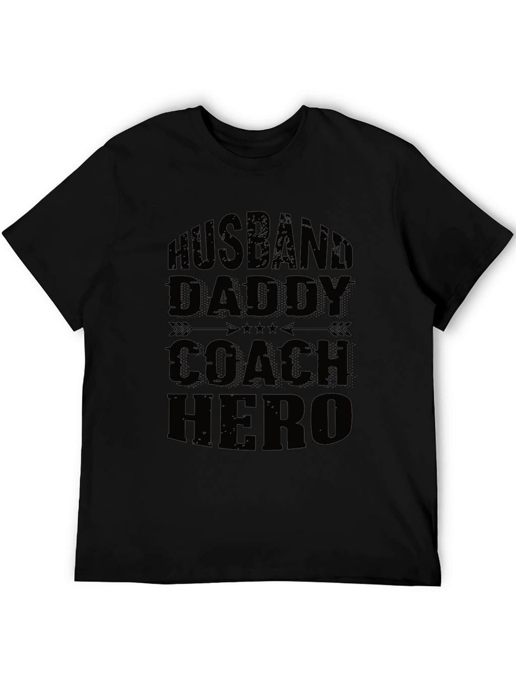 Husband Daddy Coach Hero Graphic Tee