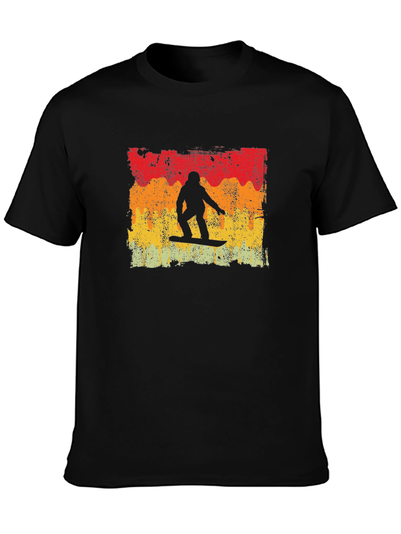 Retro Snowboarder Graphic Tee - Ride the Slopes in Style!