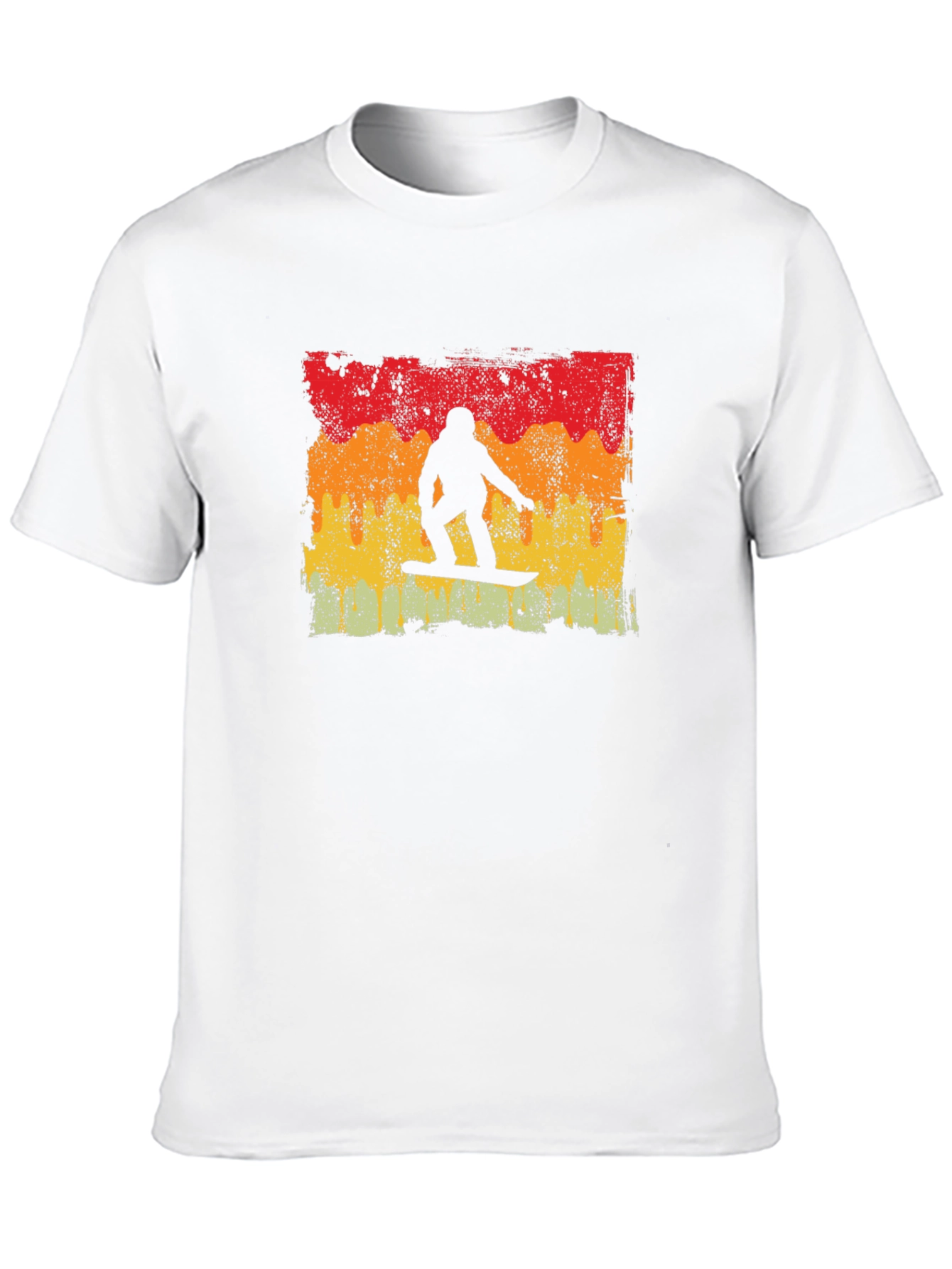 Retro Snowboarder Graphic Tee - Ride the Slopes in Style!