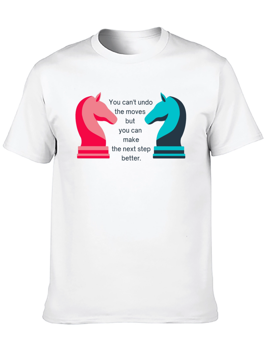 Chess Knight Motivational Graphic T-Shirt