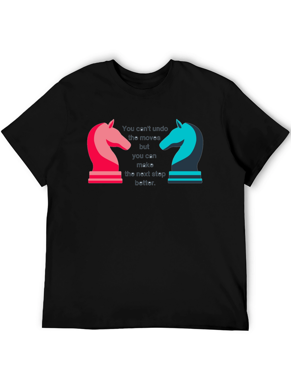 Chess Knight Motivational Graphic T-Shirt