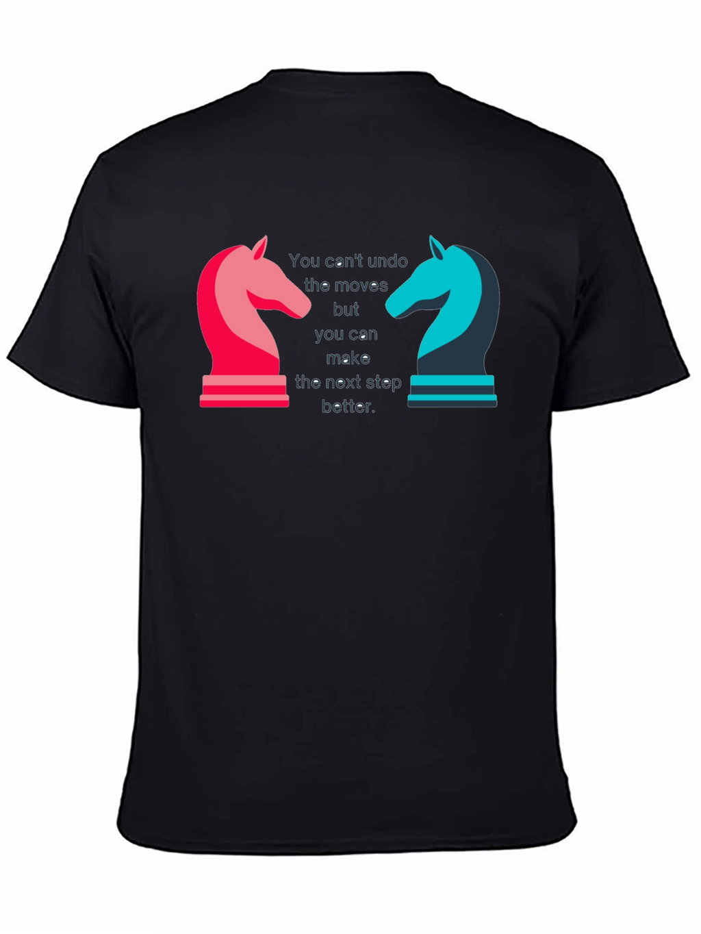 Chess Knight Motivational Graphic T-Shirt