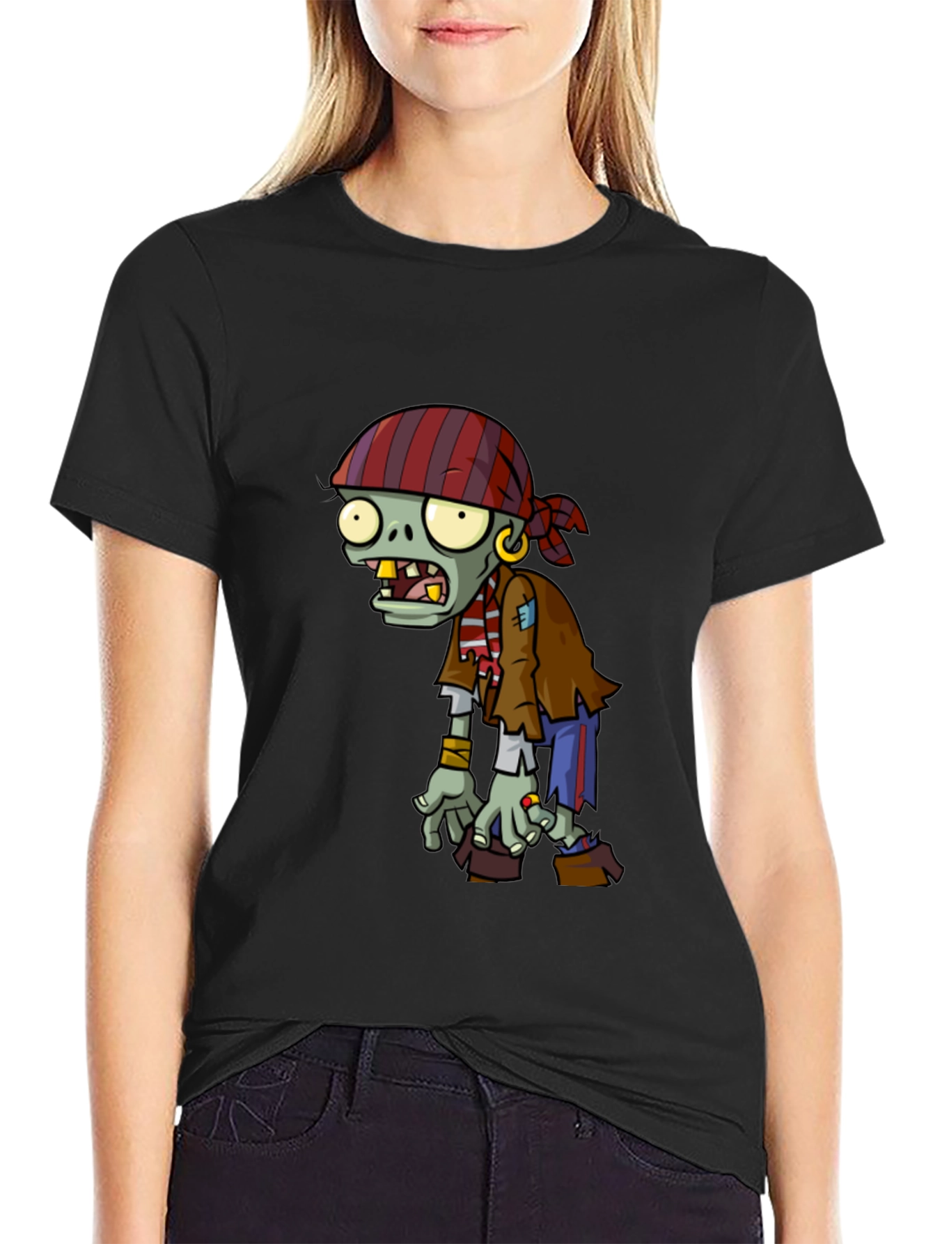 Zombie Pirate T-Shirt - Plants vs. Zombies