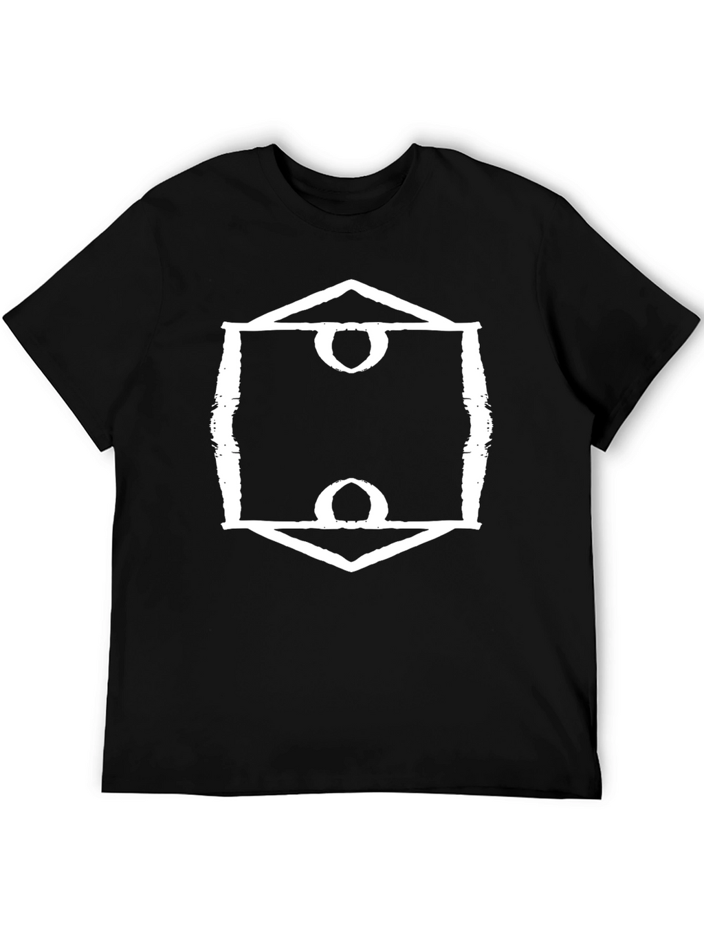 Unique Graphic Tee - Hexagon Symbol Shirt
