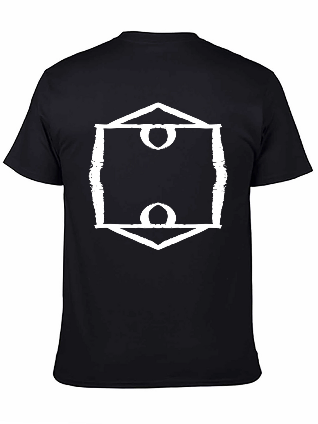 Unique Graphic Tee - Hexagon Symbol Shirt