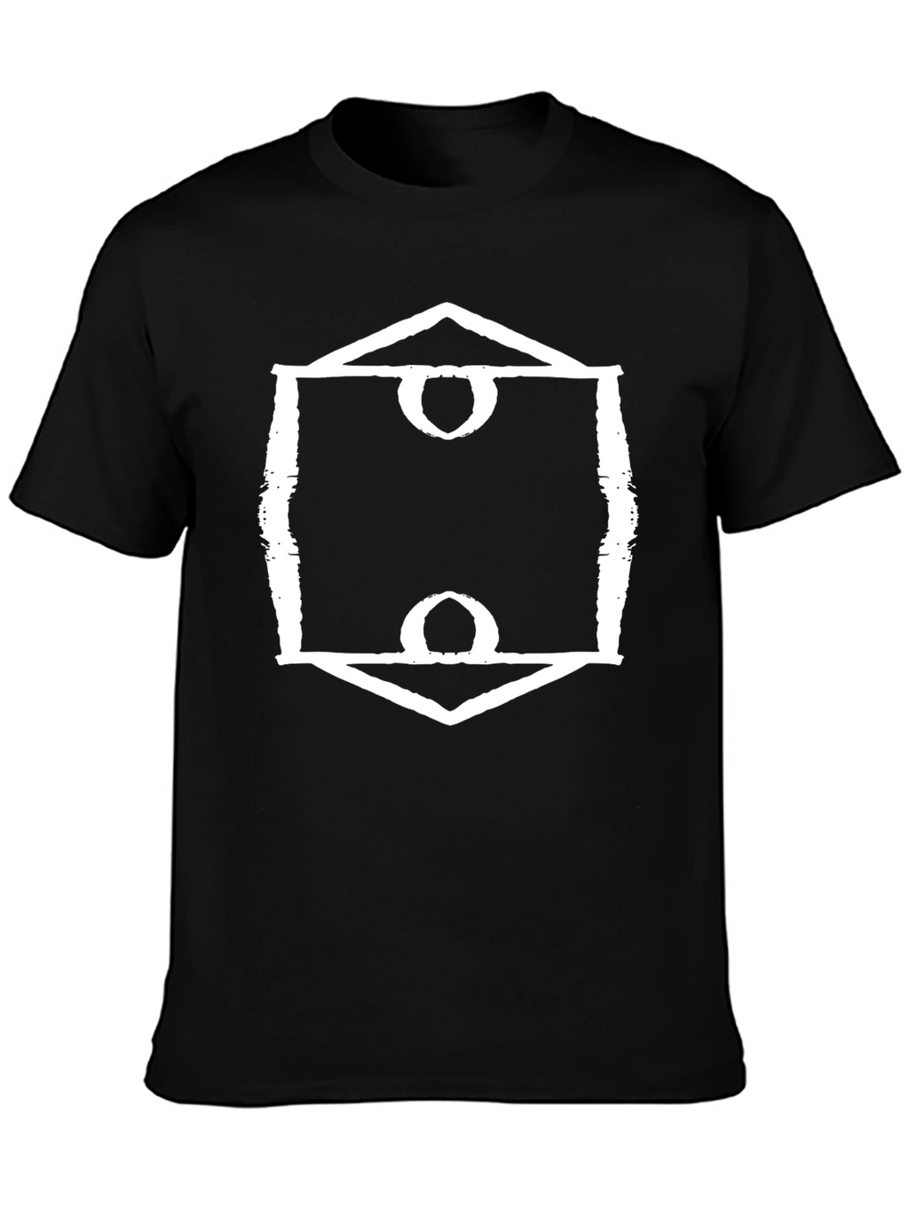 Unique Graphic Tee - Hexagon Symbol Shirt