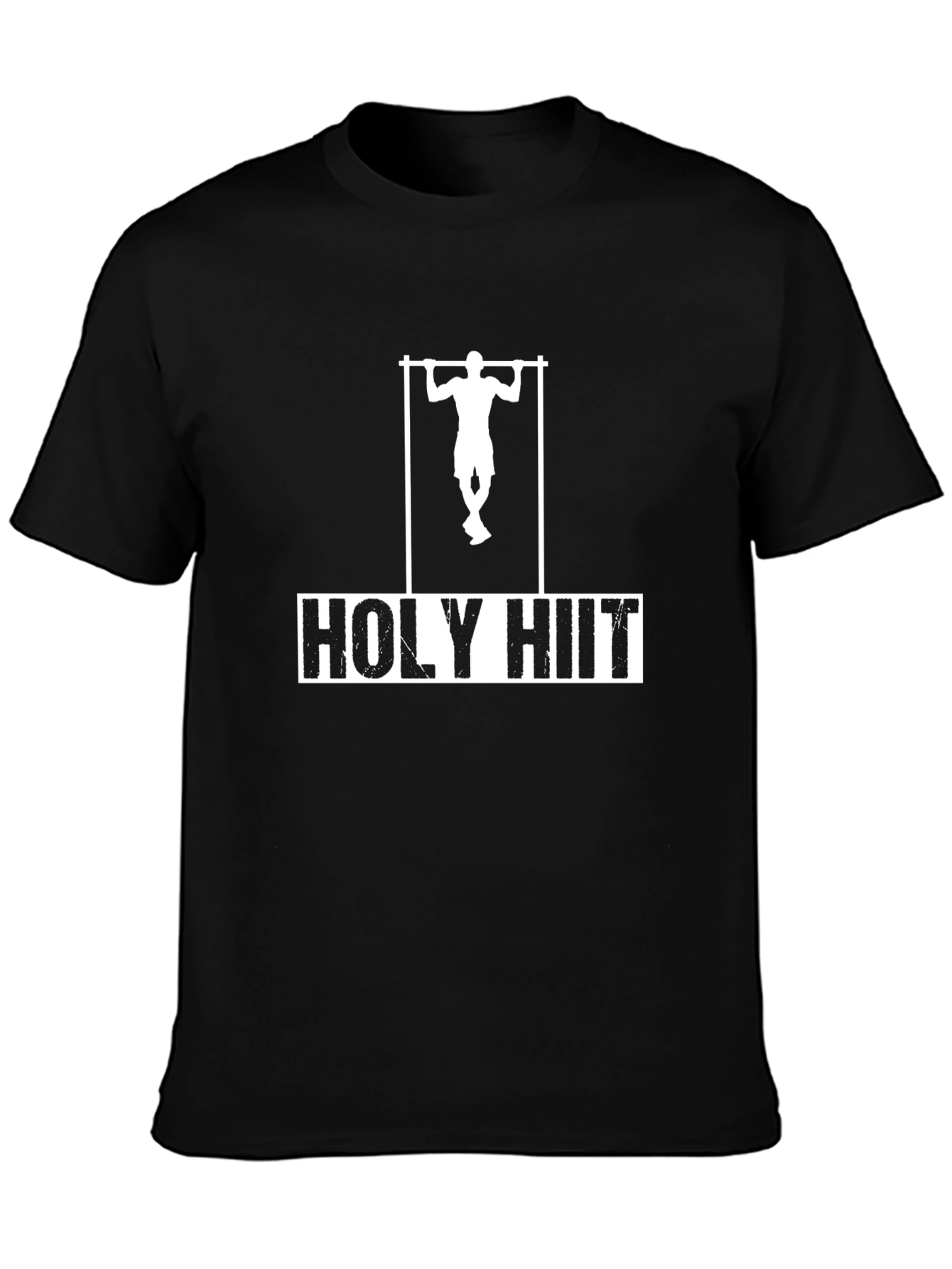 Holy HIIT Black Graphic T-Shirt