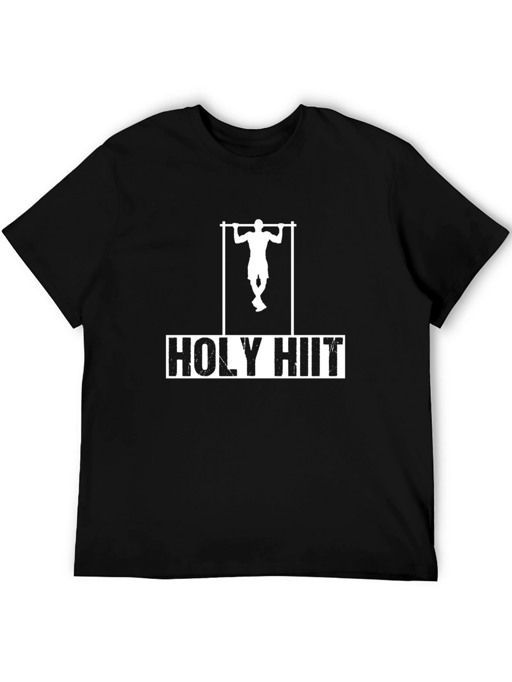 Holy HIIT Black Graphic T-Shirt