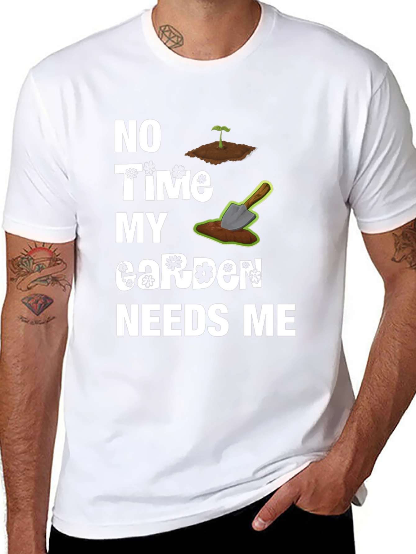 Gardeners Humor Tee - My Garden Needs Me T-Shirt