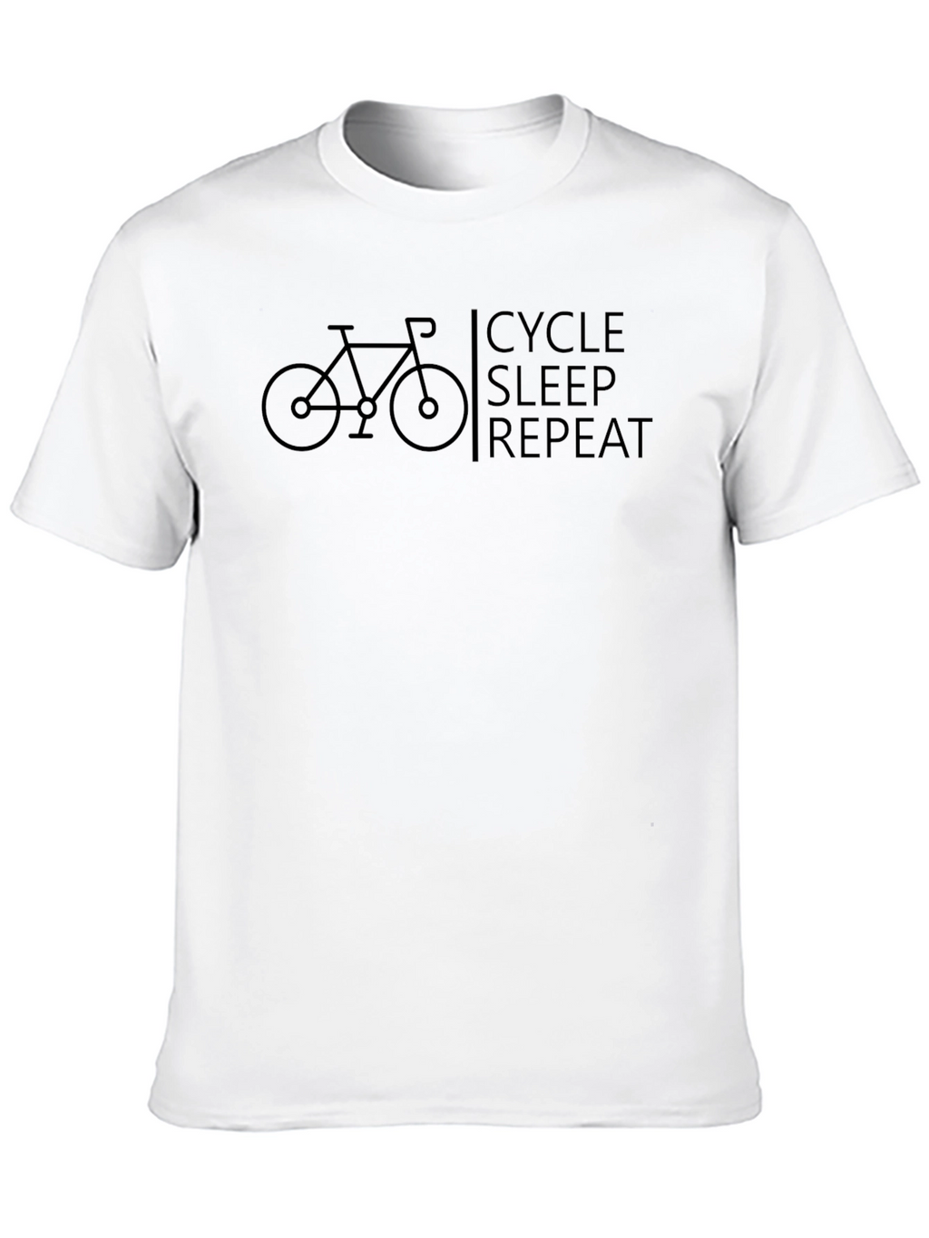 Cycle Sleep Repeat Graphic Tee