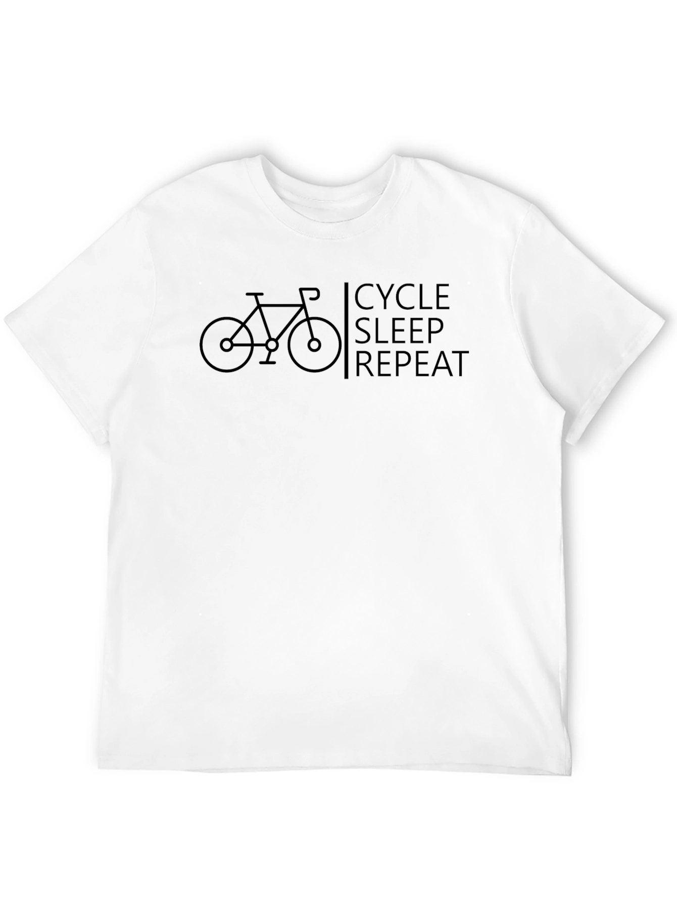 Cycle Sleep Repeat Graphic Tee