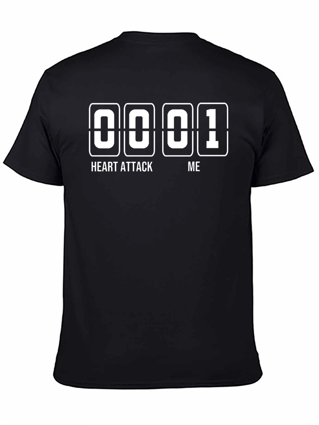 Heart Attack Me Funny Graphic T-Shirt