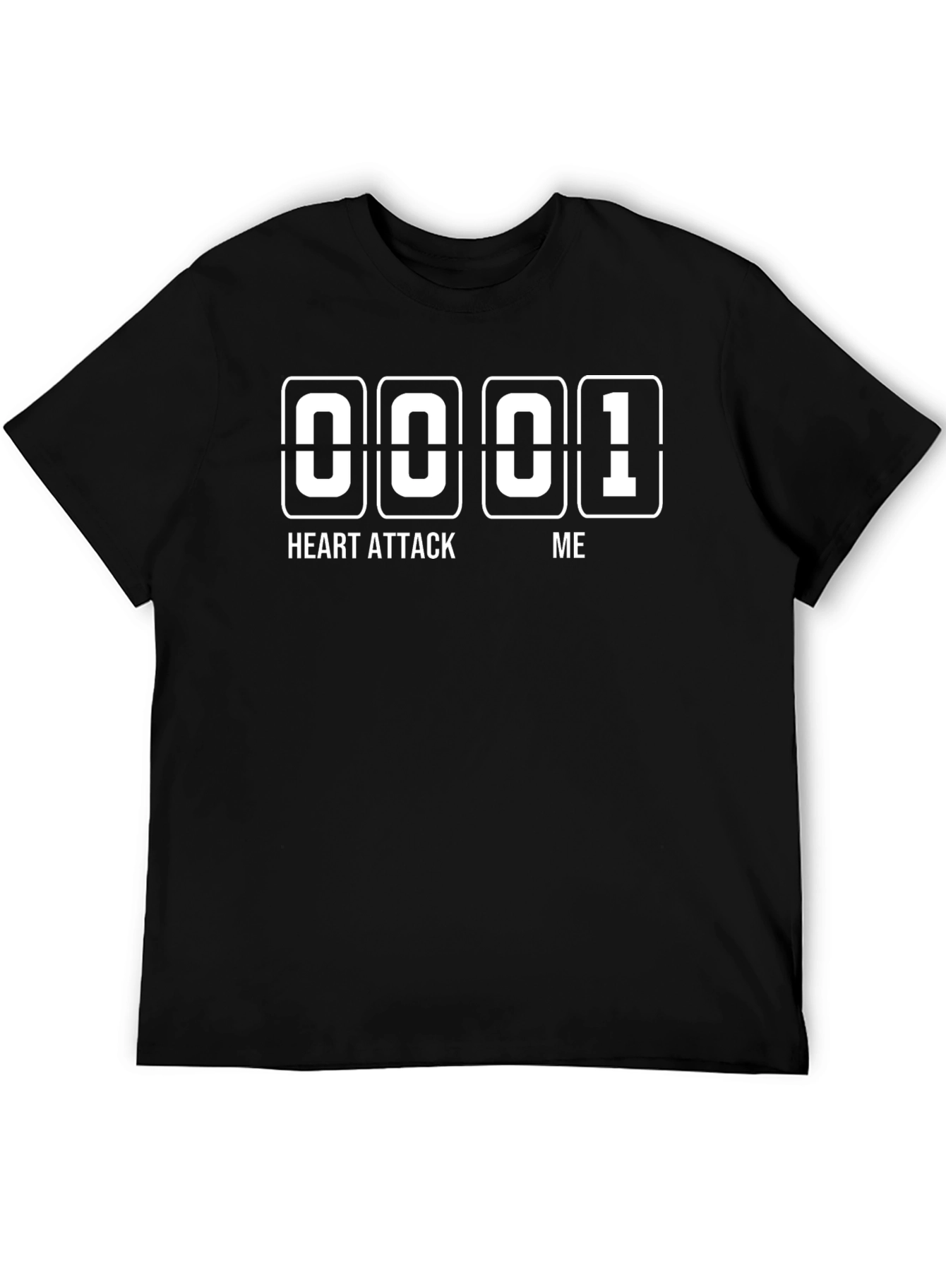 Heart Attack Me Funny Graphic T-Shirt