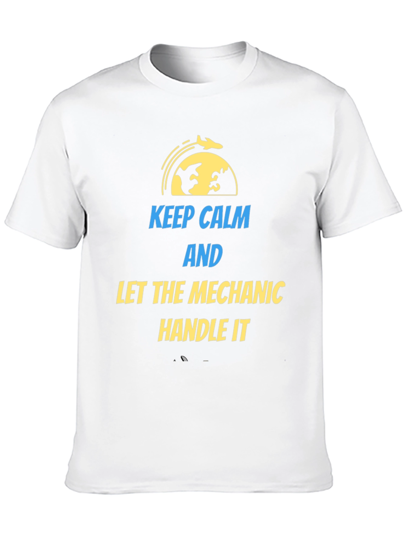 Keep Calm Mechanic T-Shirt | Aviation Gift