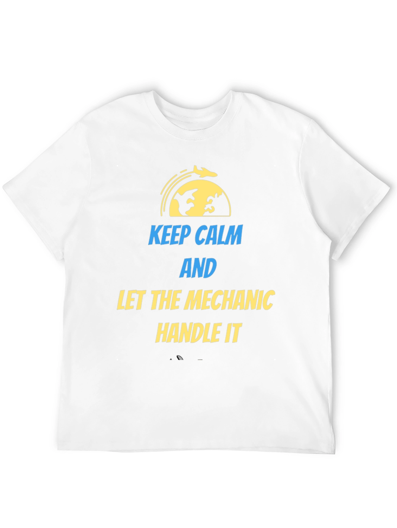 Keep Calm Mechanic T-Shirt | Aviation Gift