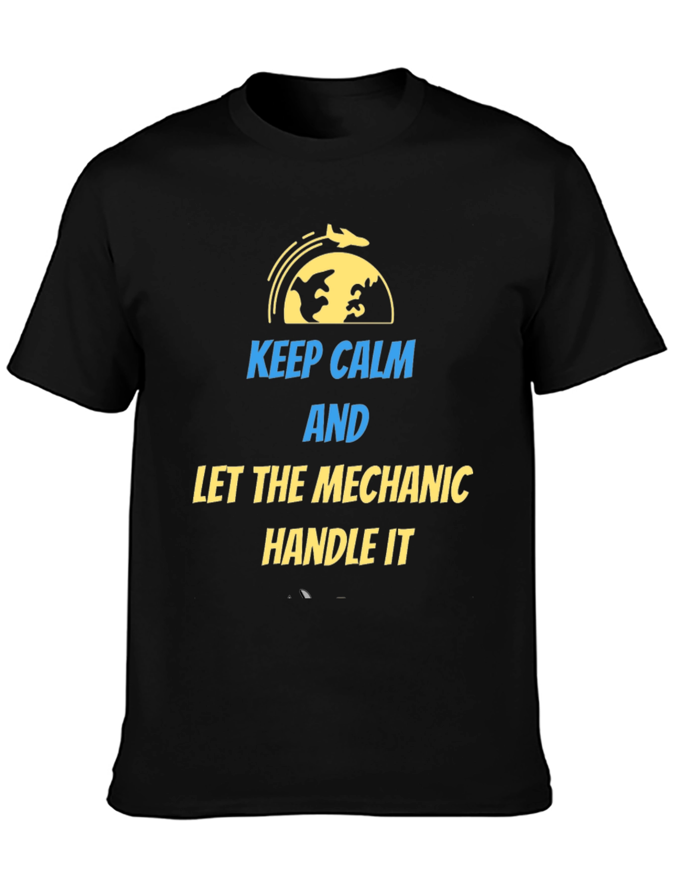 Keep Calm Mechanic T-Shirt | Aviation Gift