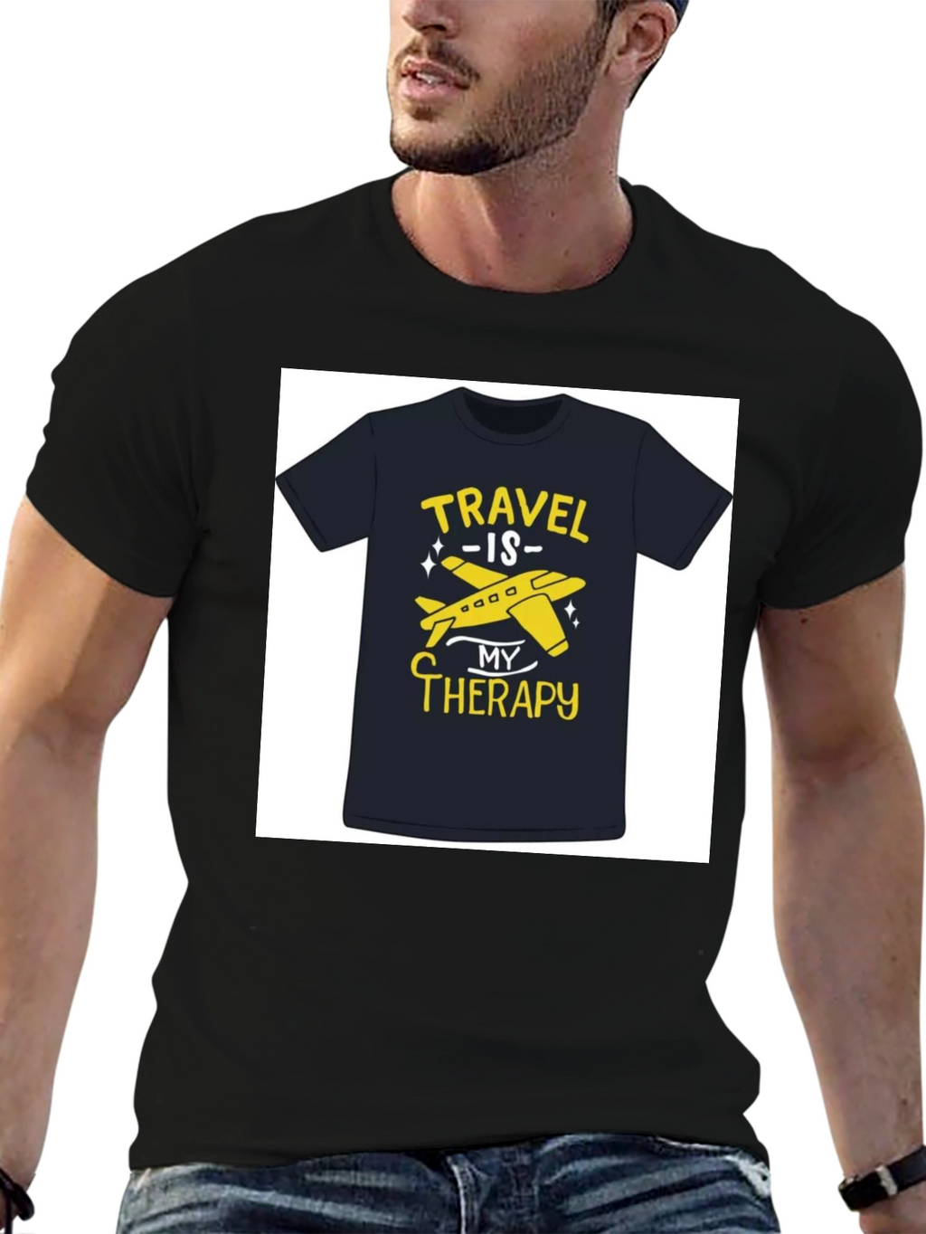 Travel Is My Therapy T-Shirt