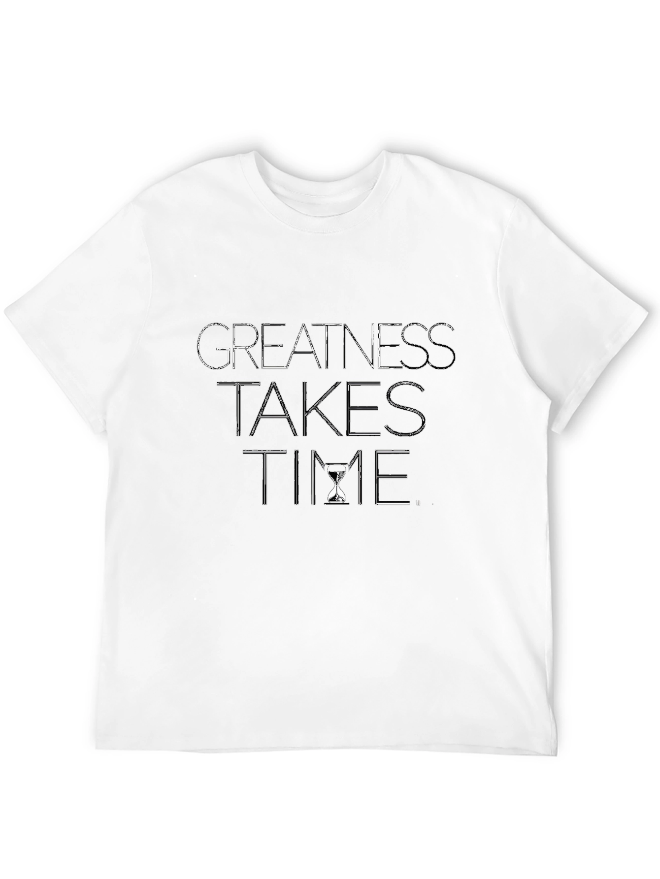 Greatness Takes Time Black T-Shirt