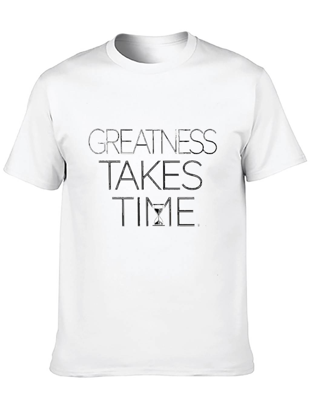 Greatness Takes Time Black T-Shirt