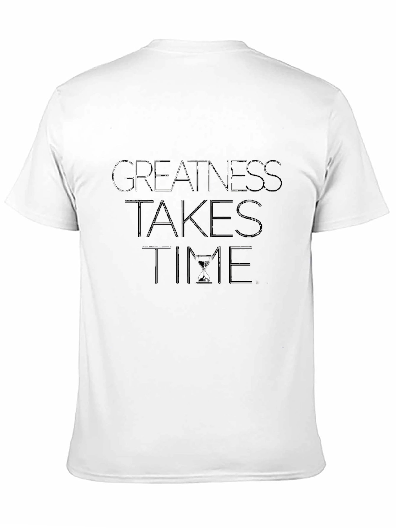 Greatness Takes Time Black T-Shirt