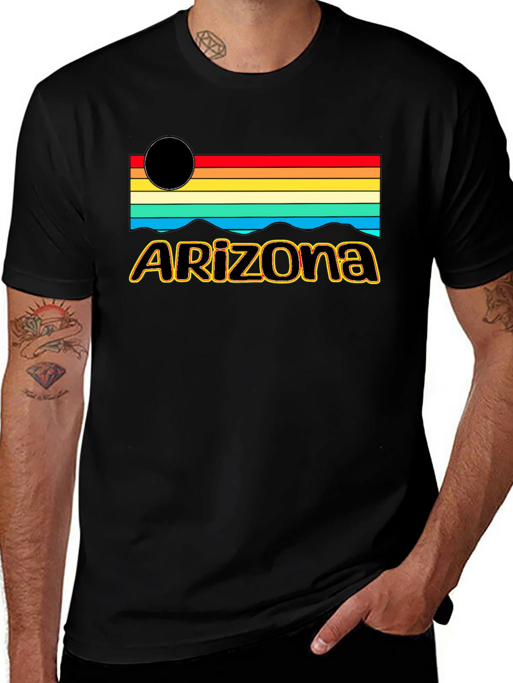 Arizona Retro Graphic T-Shirt