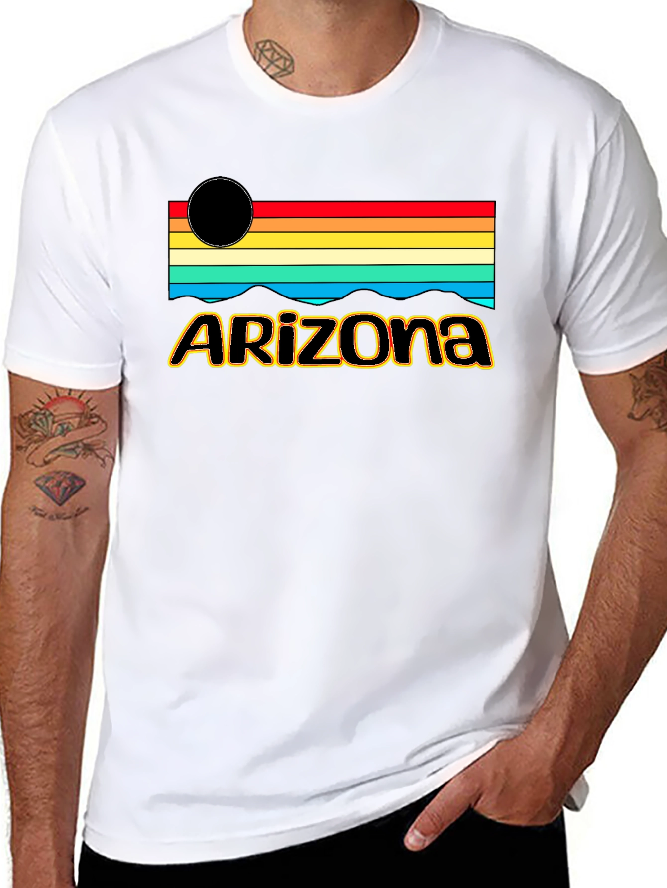 Arizona Retro Graphic T-Shirt