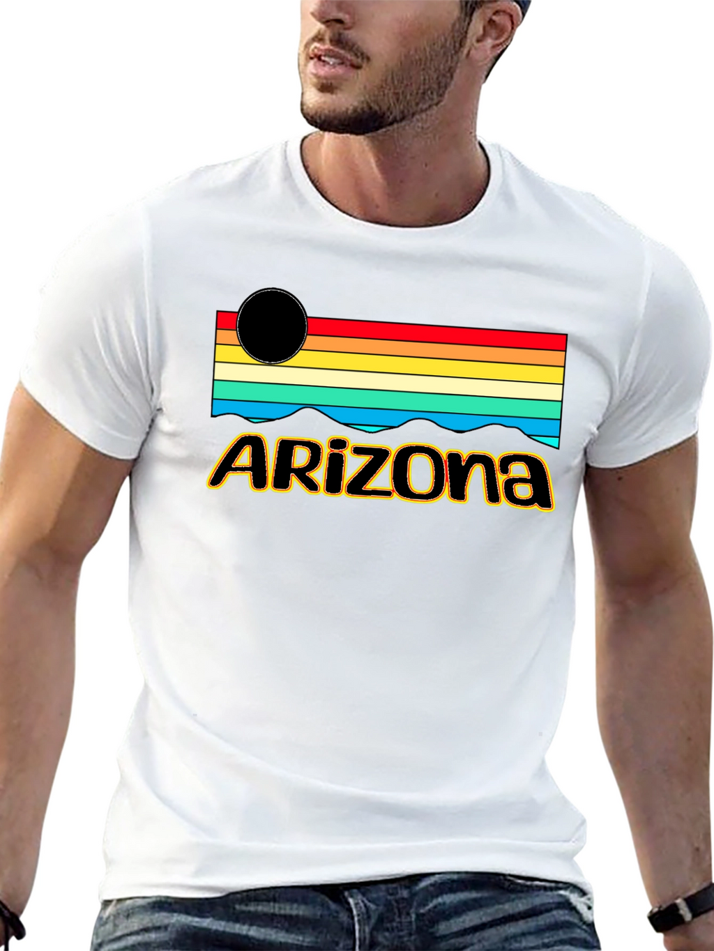 Arizona Retro Graphic T-Shirt