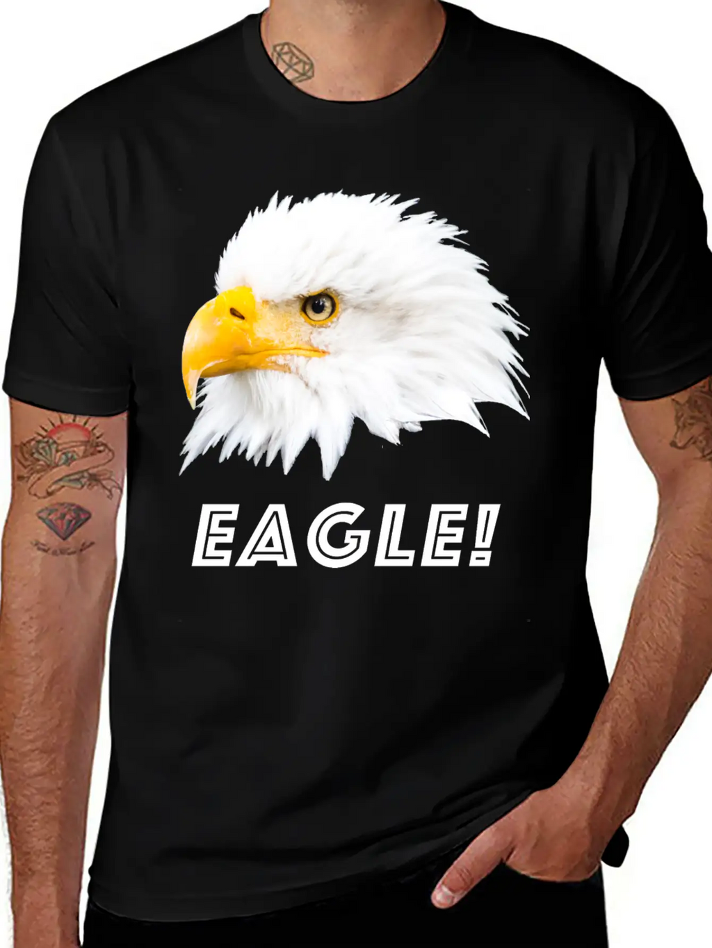 Eagle Essential Cotton Tee For Daily Outfits – Unisex Style