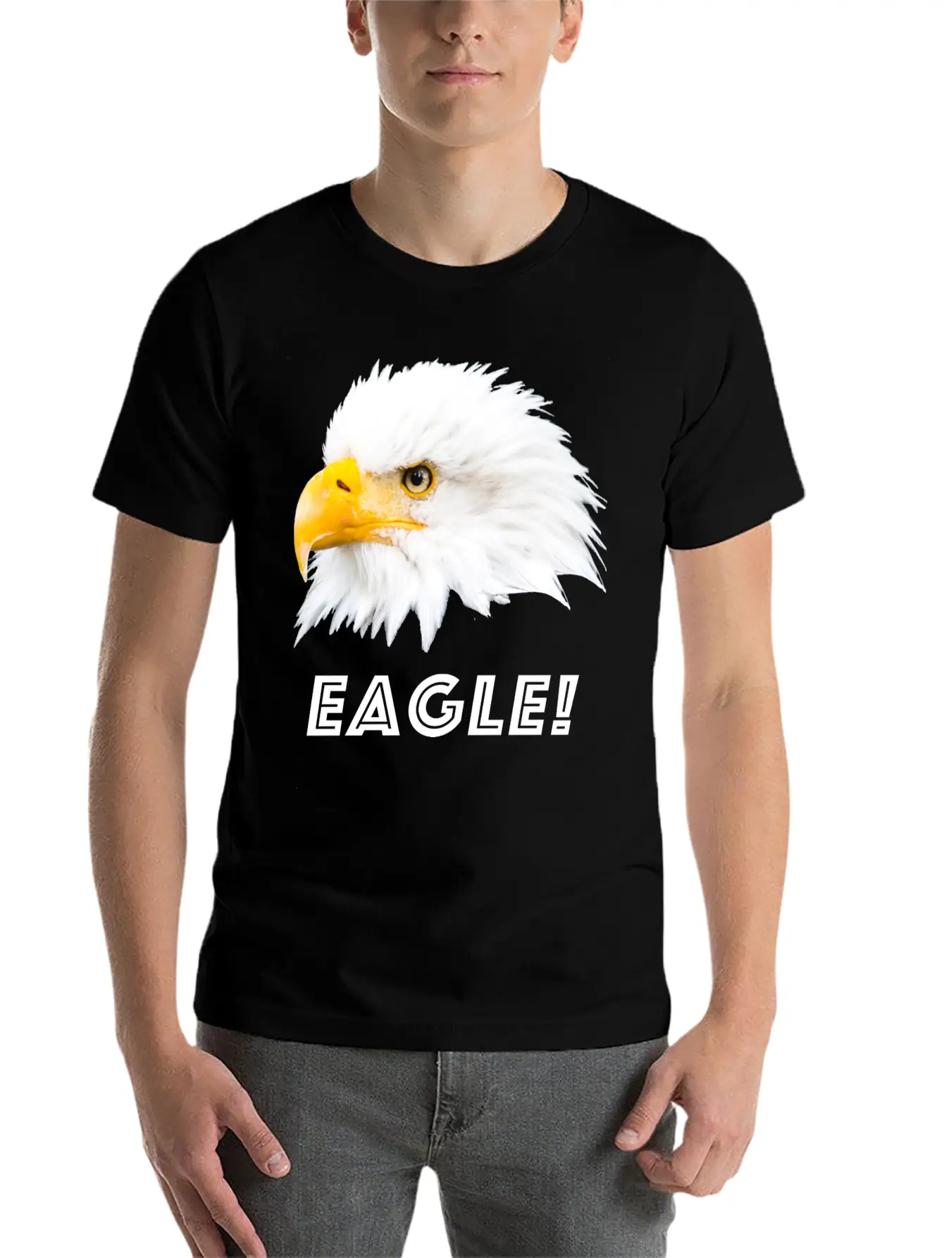 Eagle Essential Cotton Tee For Daily Outfits – Unisex Style