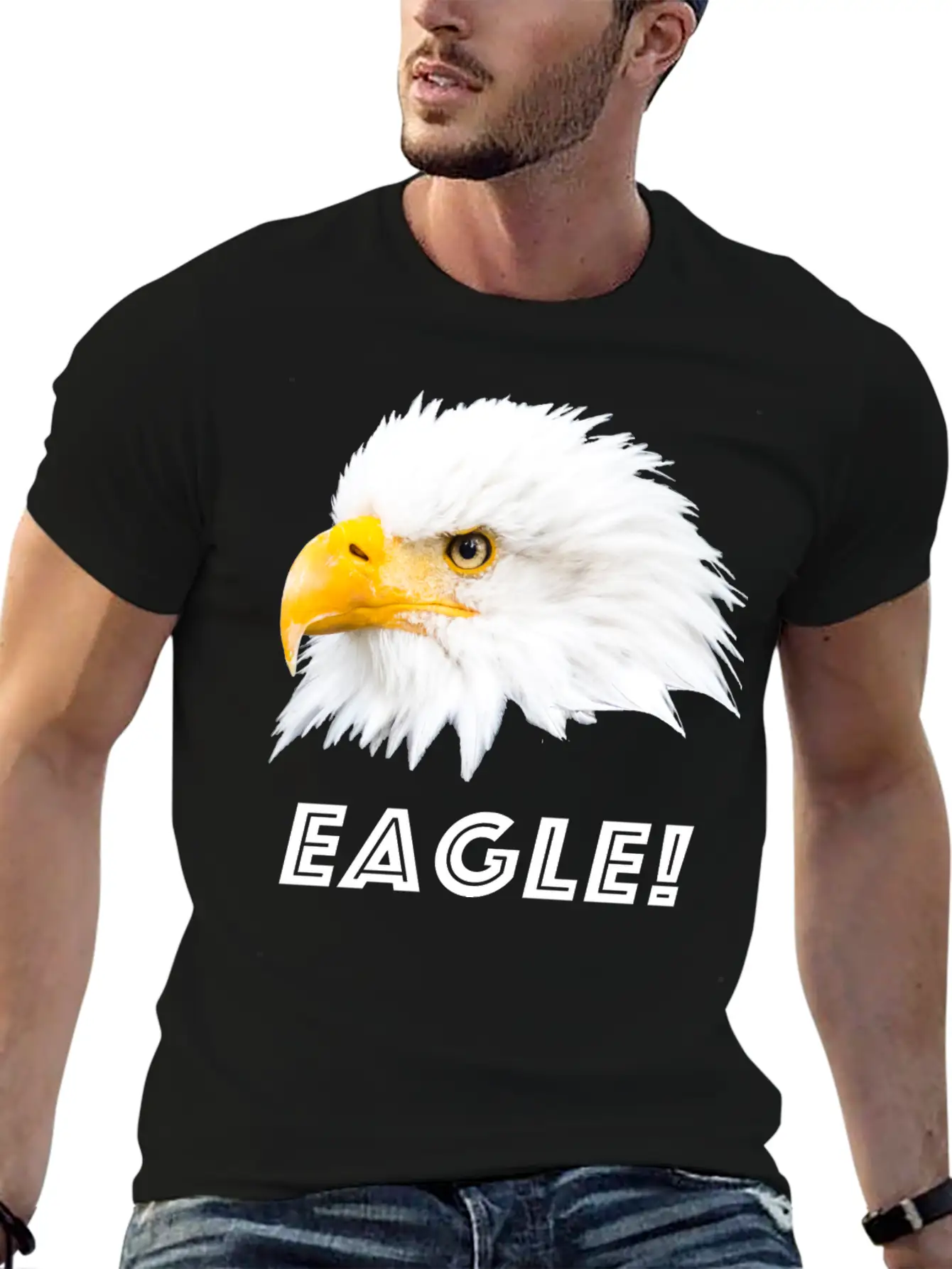 Eagle Essential Cotton Tee For Daily Outfits – Unisex Style