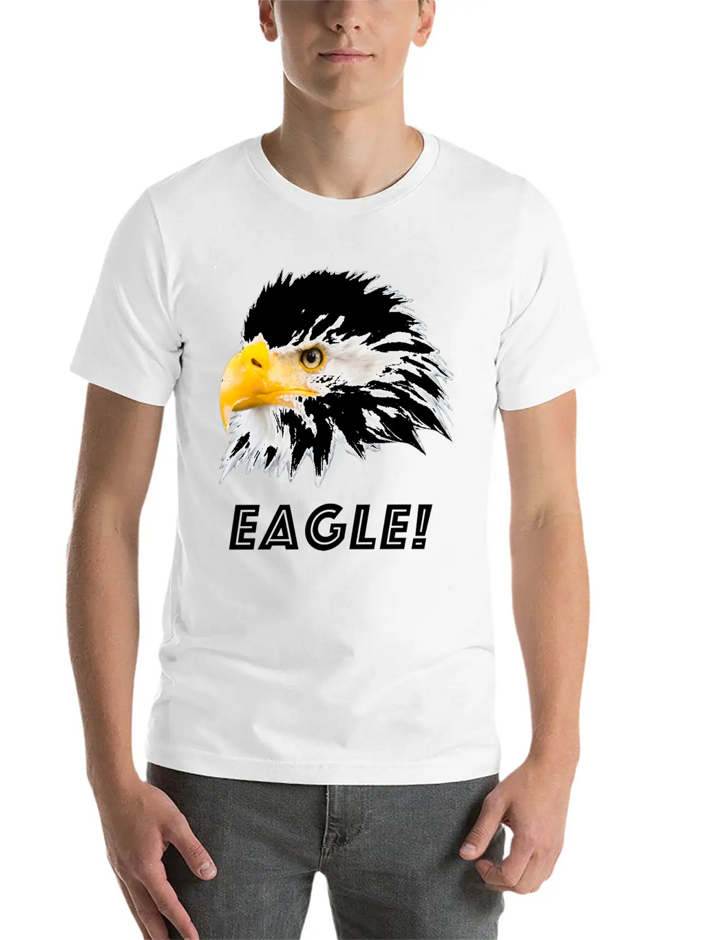 Eagle Essential Cotton Tee For Daily Outfits – Unisex Style