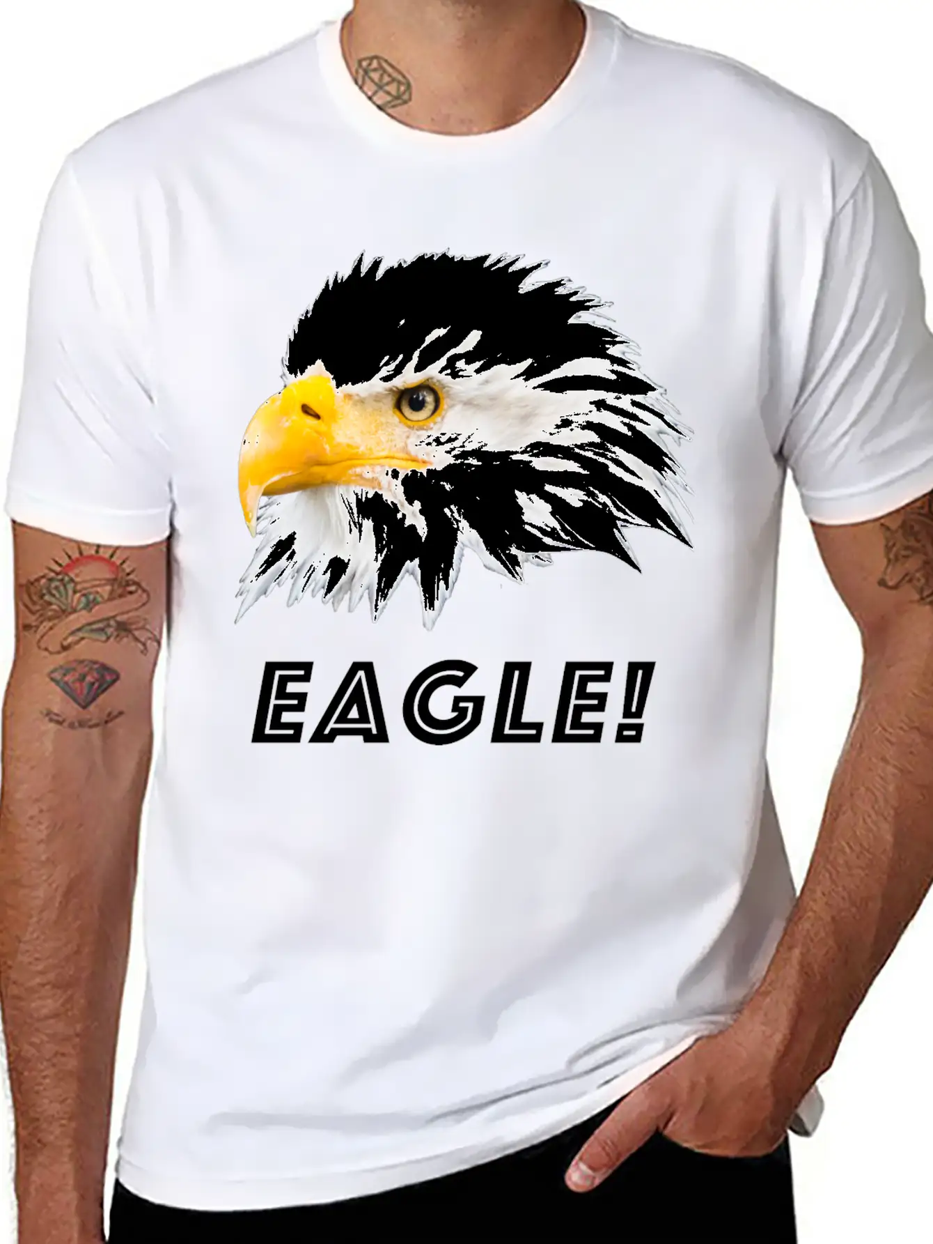 Eagle Essential Cotton Tee For Daily Outfits – Unisex Style