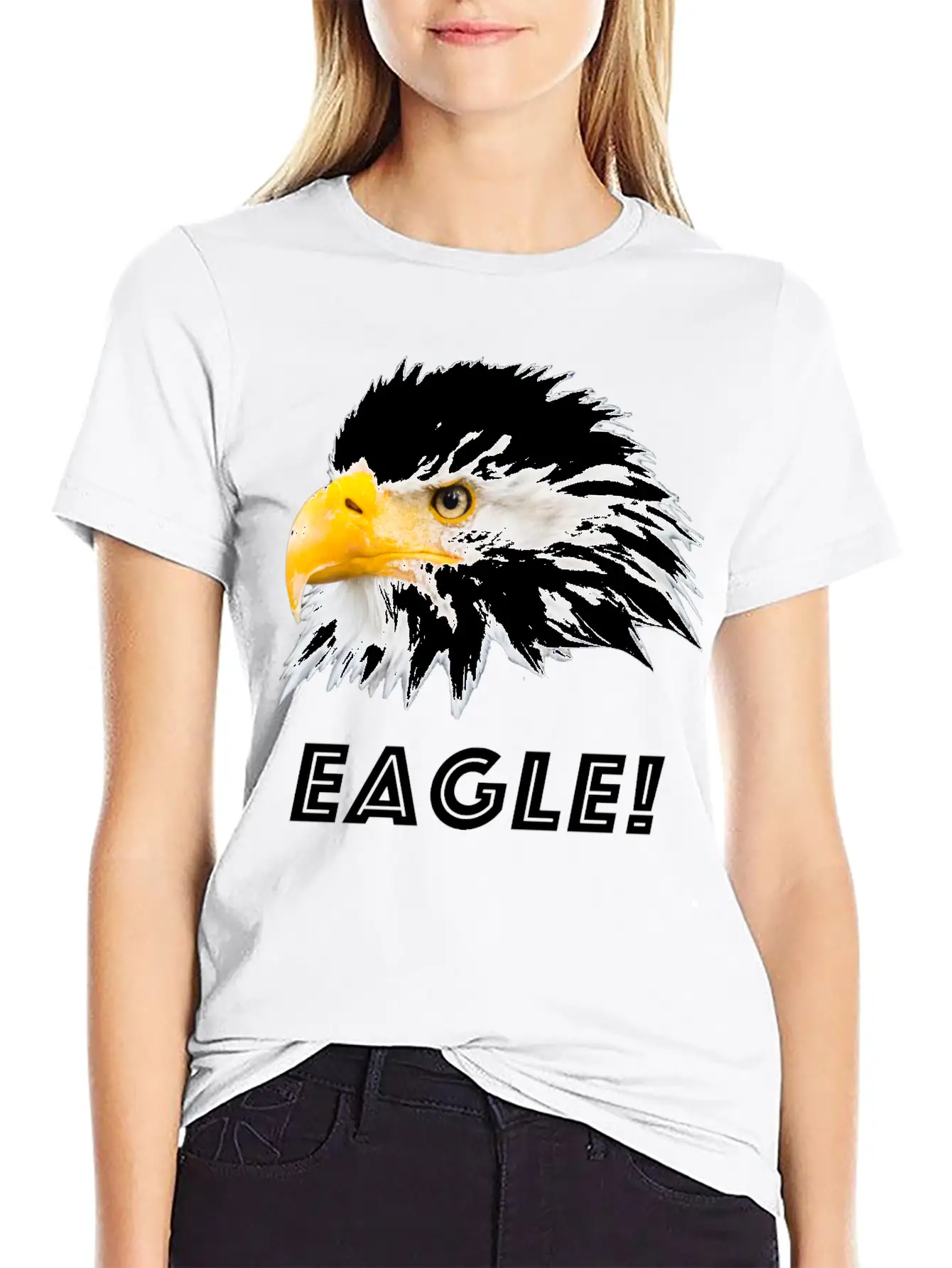 Eagle Essential Cotton Tee For Daily Outfits – Unisex Style