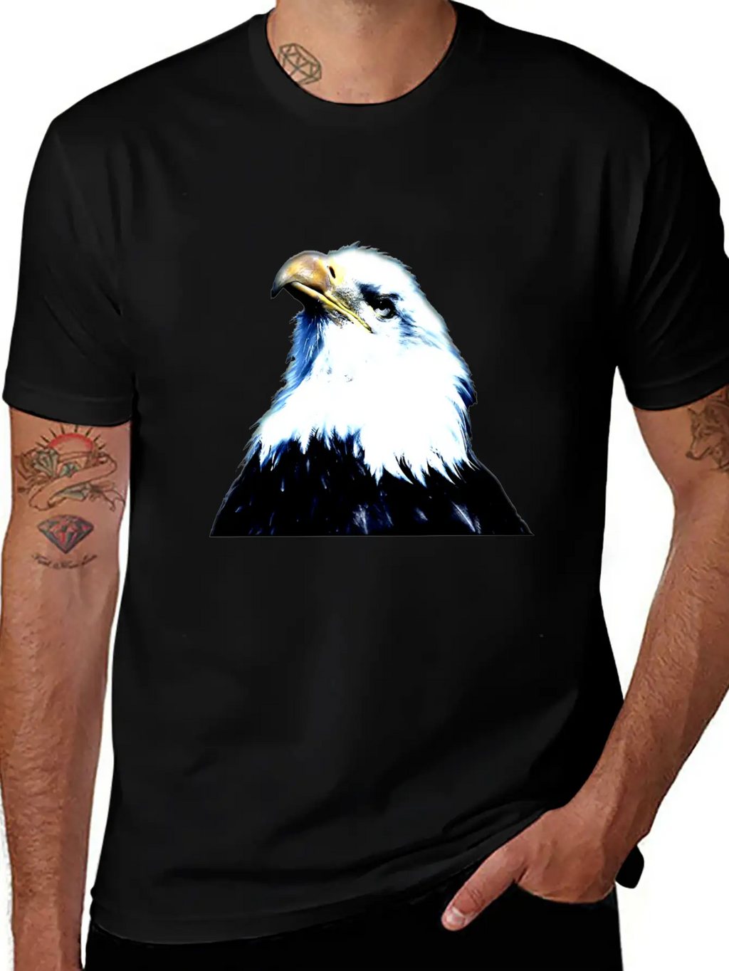Eagle Eyes - Powerful Vision Unisex Casual T-Shirt – Clean Design For Daily Comfort