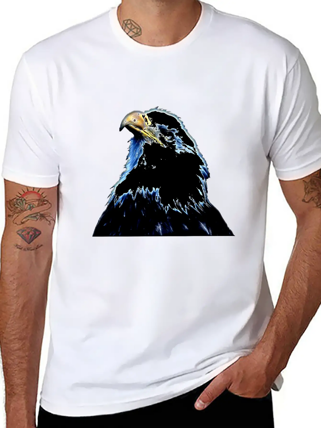 Eagle Eyes - Powerful Vision Unisex Casual T-Shirt – Clean Design For Daily Comfort
