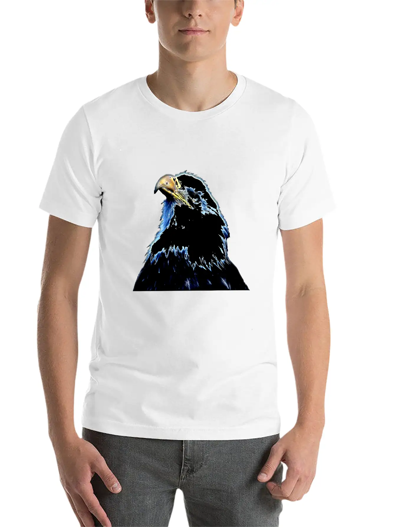 Eagle Eyes - Powerful Vision Unisex Casual T-Shirt – Clean Design For Daily Comfort