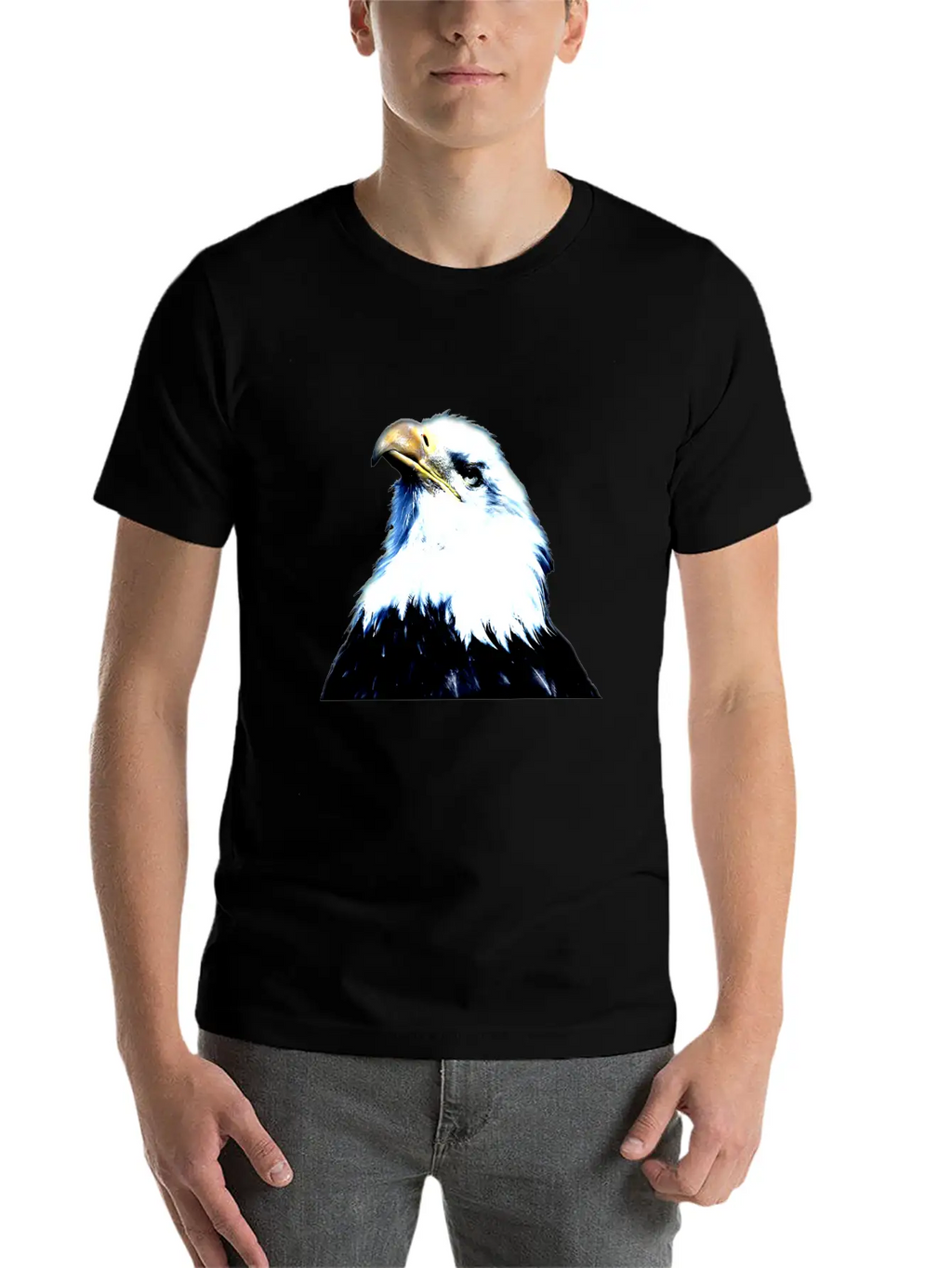 Eagle Eyes - Powerful Vision Unisex Casual T-Shirt – Clean Design For Daily Comfort