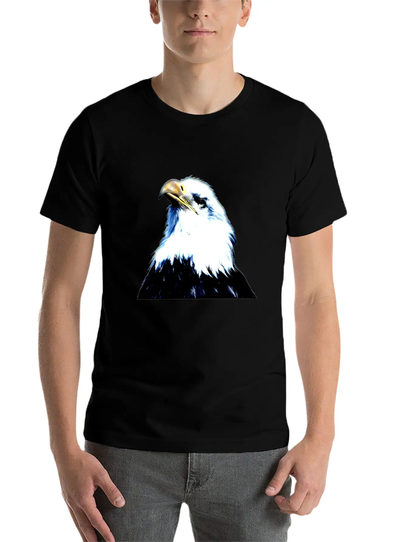 Eagle Eyes - Powerful Vision Unisex Casual T-Shirt – Clean Design For Daily Comfort