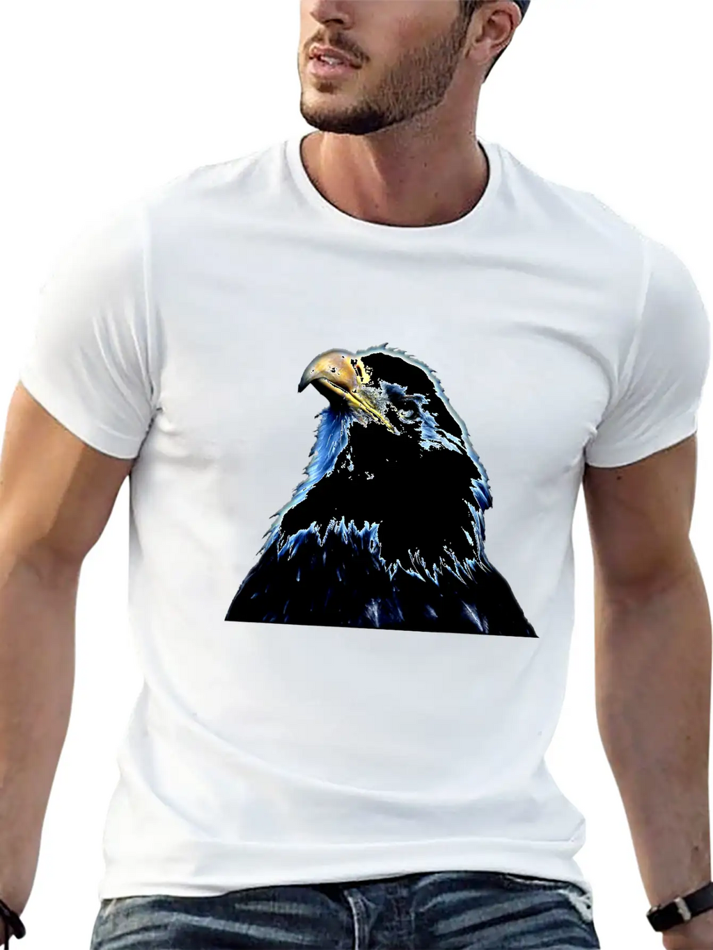 Eagle Eyes - Powerful Vision Unisex Casual T-Shirt – Clean Design For Daily Comfort
