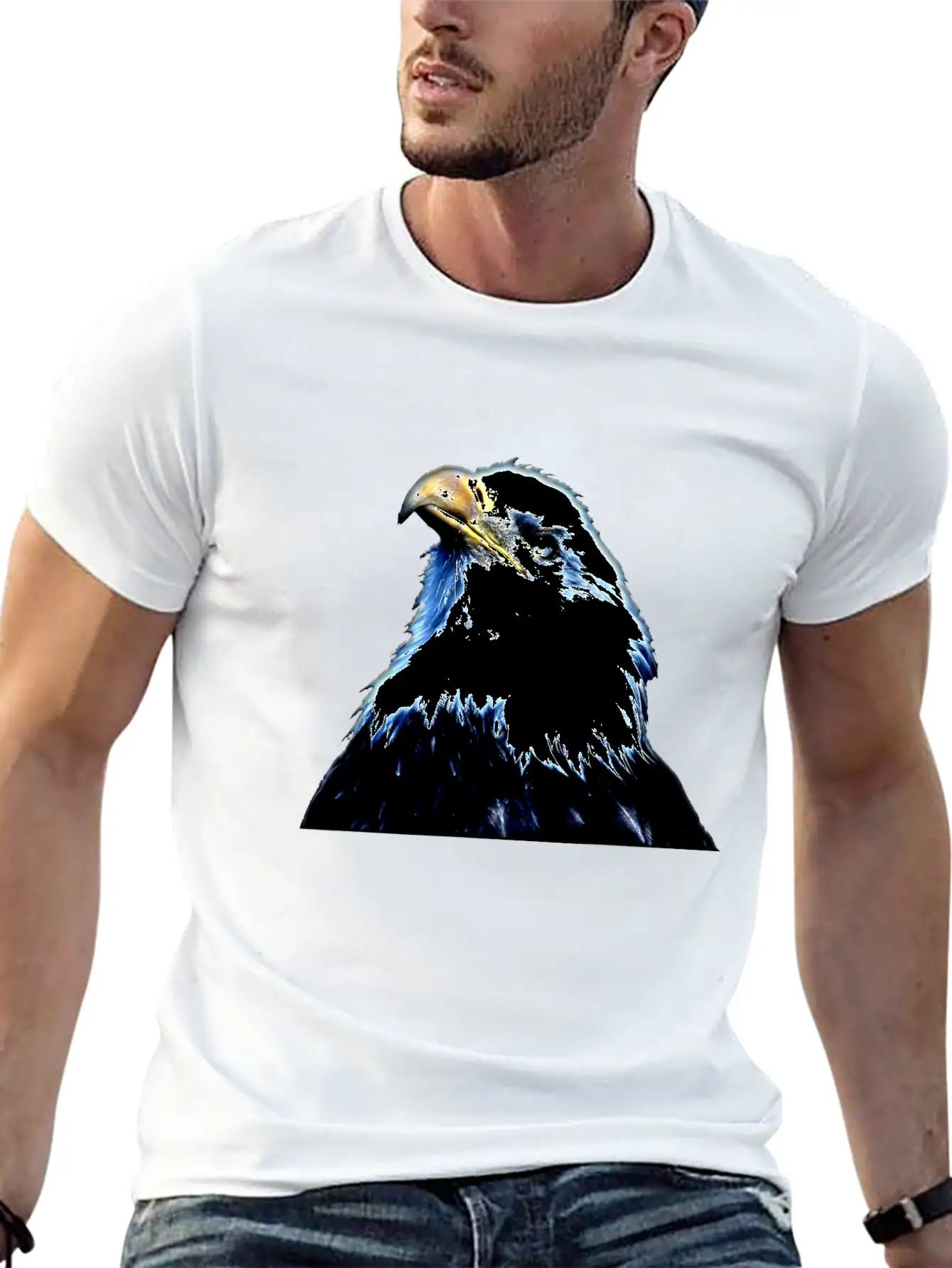 Eagle Eyes - Powerful Vision Unisex Casual T-Shirt – Clean Design For Daily Comfort