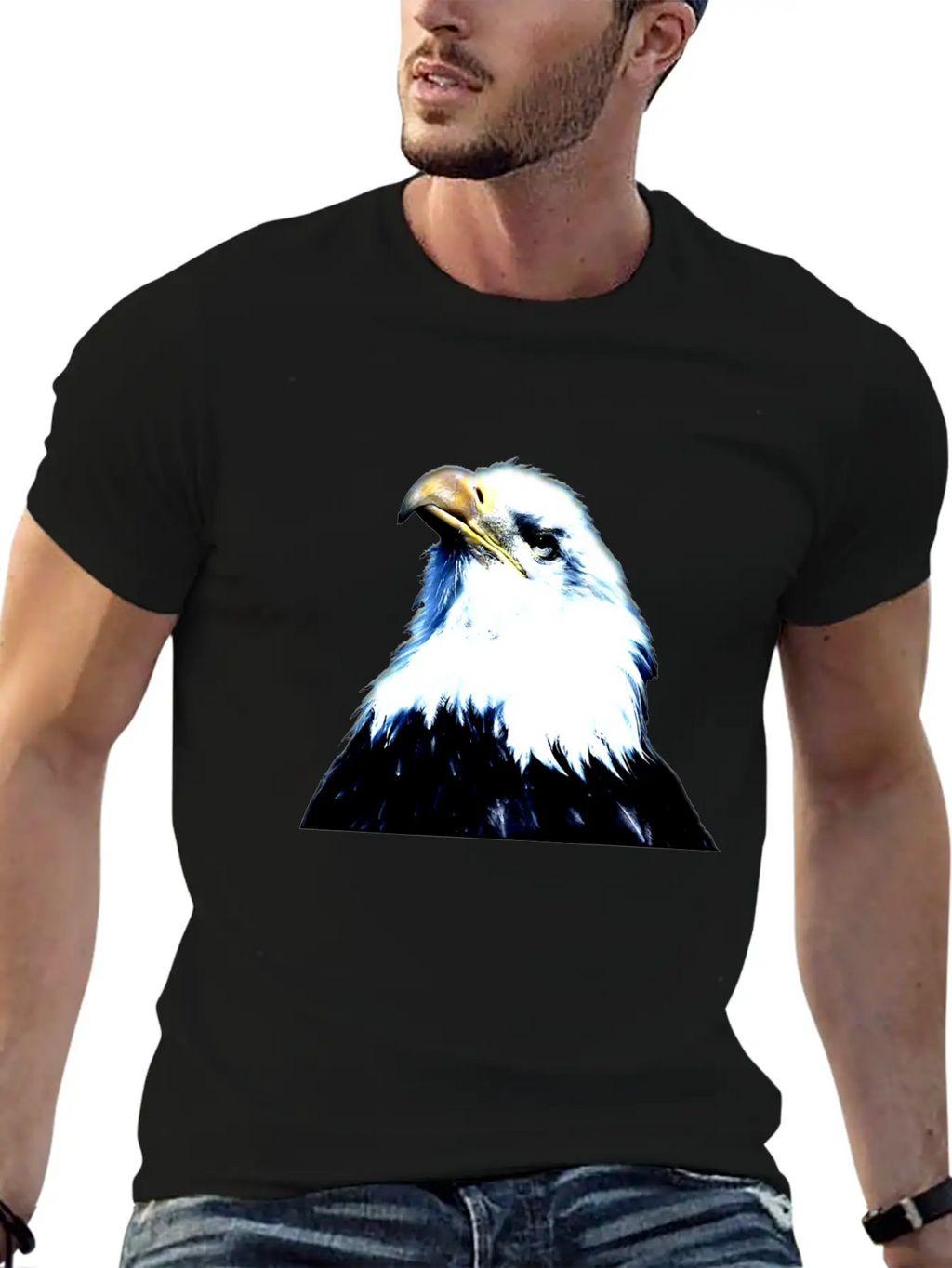 Eagle Eyes - Powerful Vision Unisex Casual T-Shirt – Clean Design For Daily Comfort