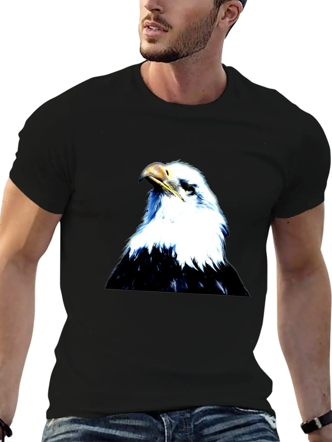 Eagle Eyes - Powerful Vision Unisex Casual T-Shirt – Clean Design For Daily Comfort
