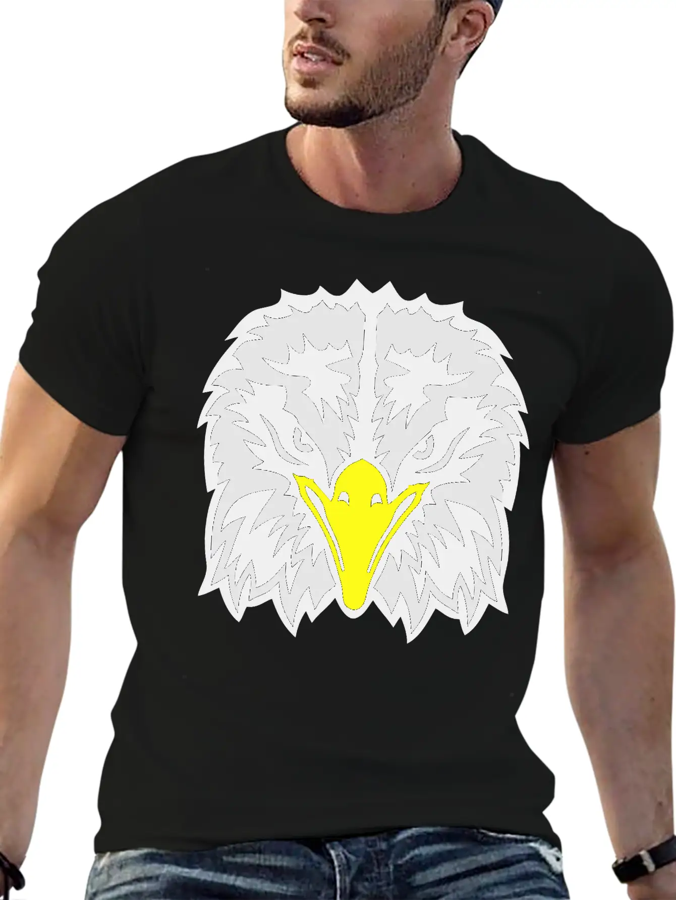 Eagle Head Fierce Eyes 102 Classic Fit Graphic Tee For Daily Comfort – Unisex Cotton Shirt