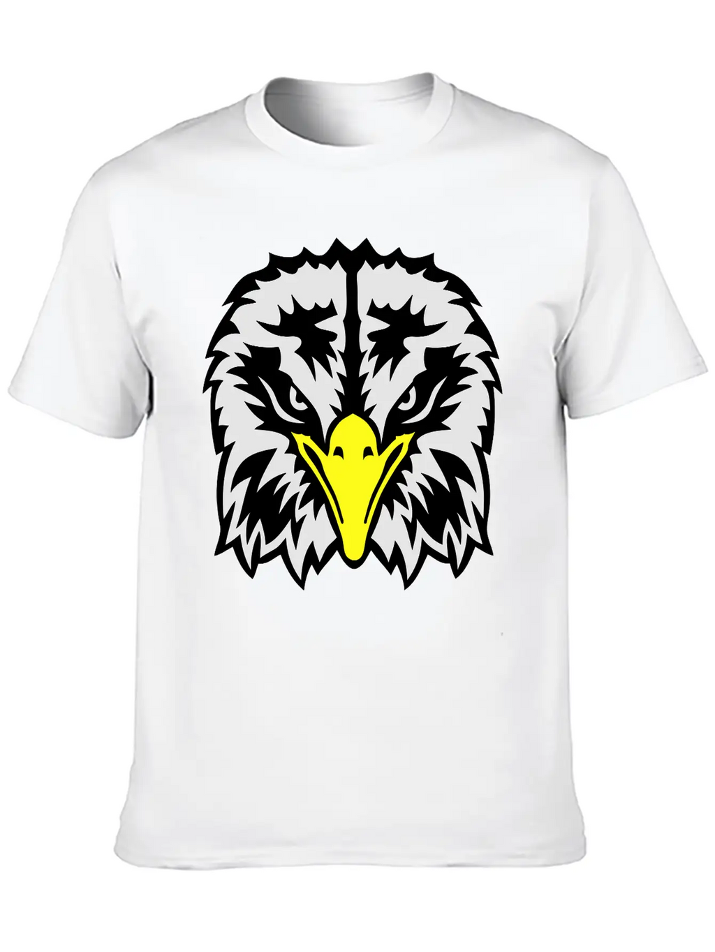 Eagle Head Fierce Eyes 102 Classic Fit Graphic Tee For Daily Comfort – Unisex Cotton Shirt