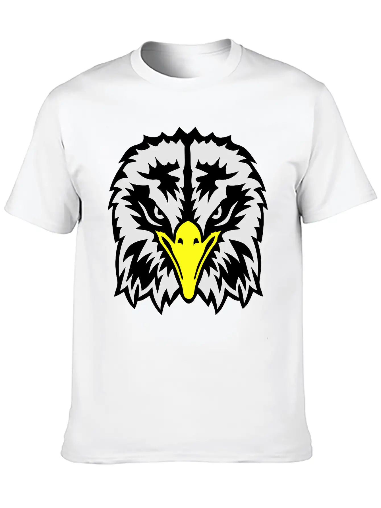 Eagle Head Fierce Eyes 102 Classic Fit Graphic Tee For Daily Comfort – Unisex Cotton Shirt